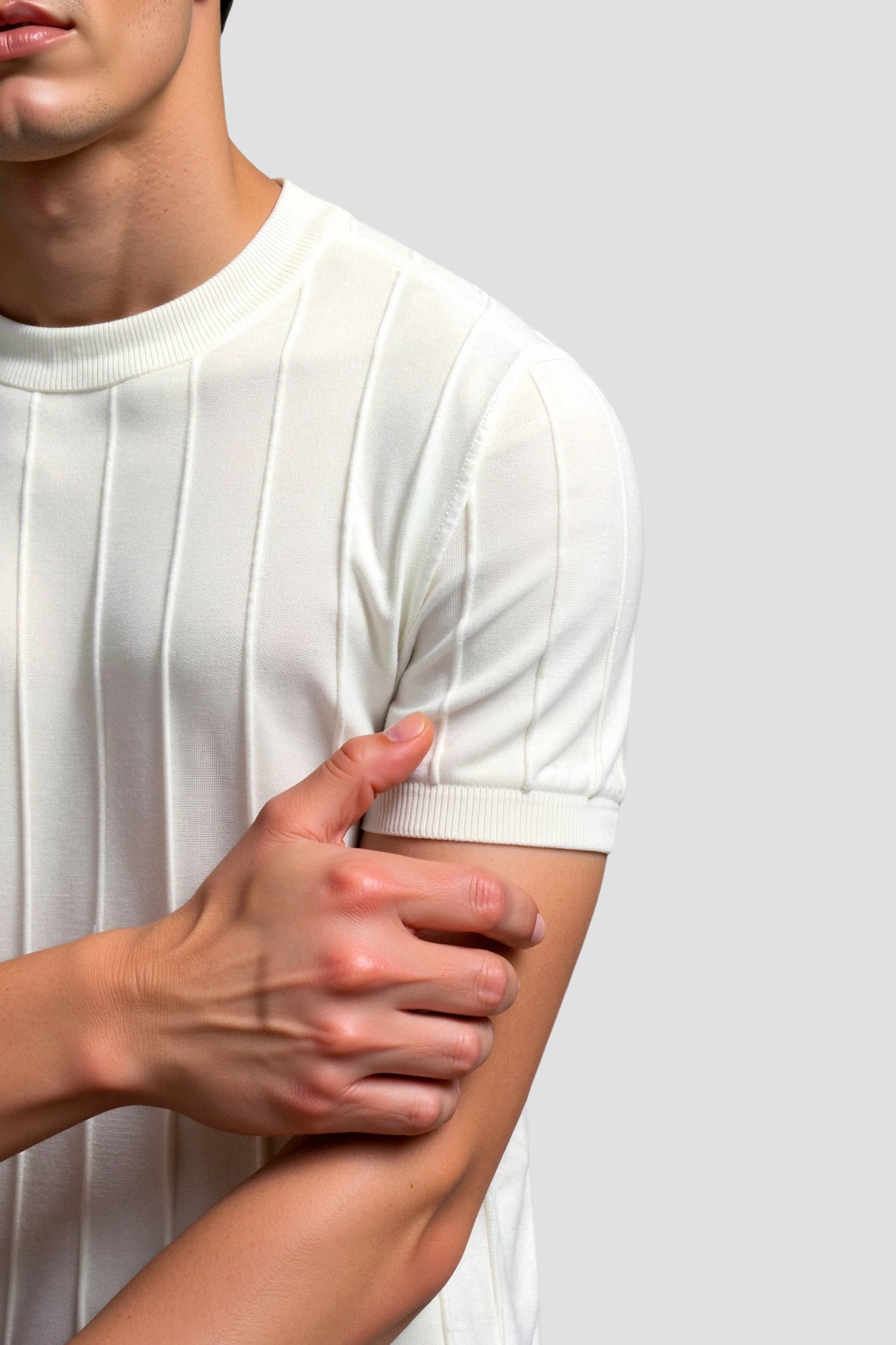 Camiseta clásica de rayas gruesas NOBA