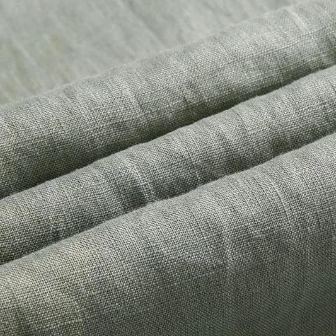 Fez - Pantalón de lino (corte recto)