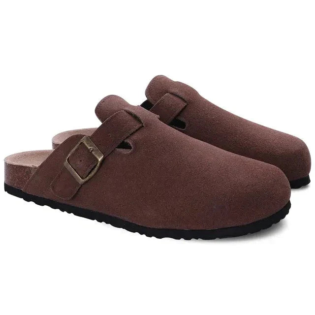 Zuecos de gamuza NOBA