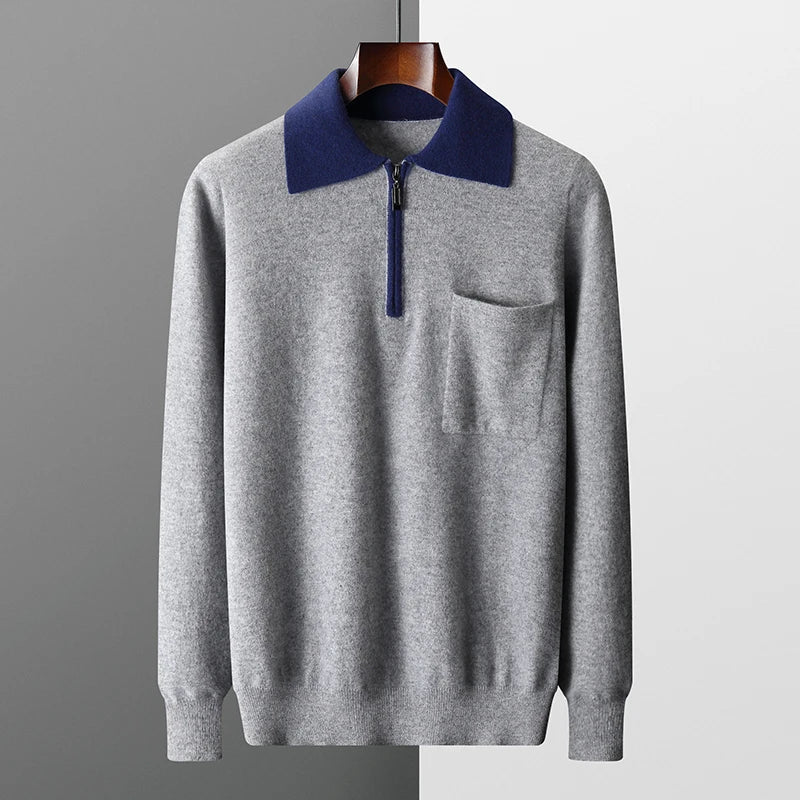 POLO 100% CACHEMIR CON CREMALLERA
