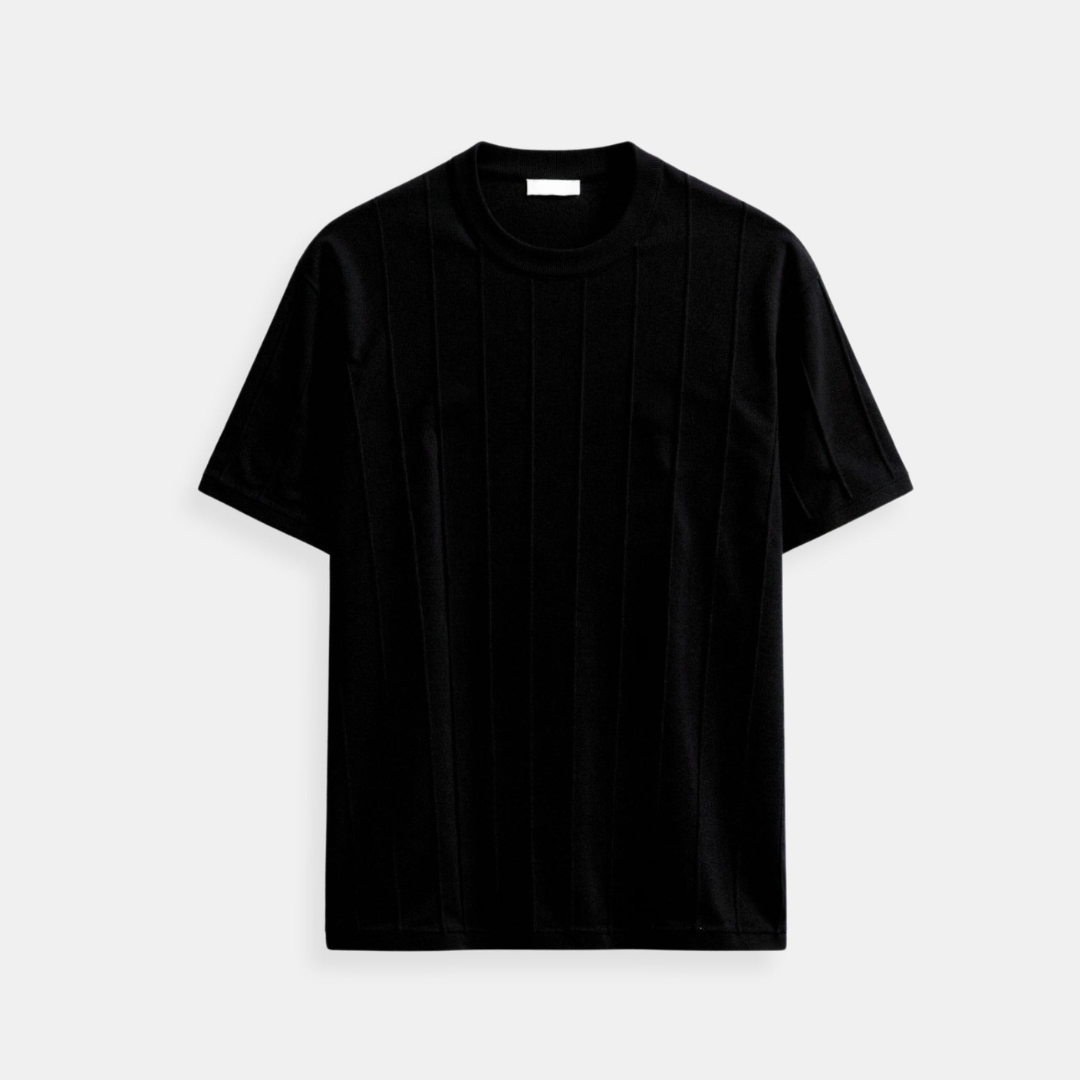 Camiseta clásica de rayas gruesas NOBA