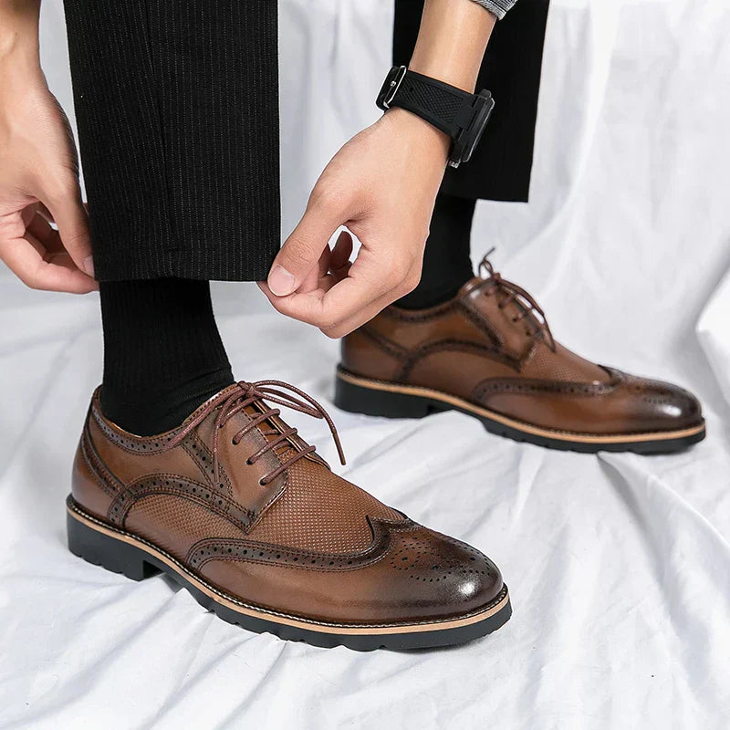 Zapatos clásicos de cuero hechos a mano NOBA