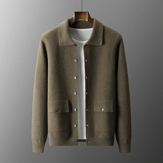 CHAQUETA 100% CACHEMIRA
