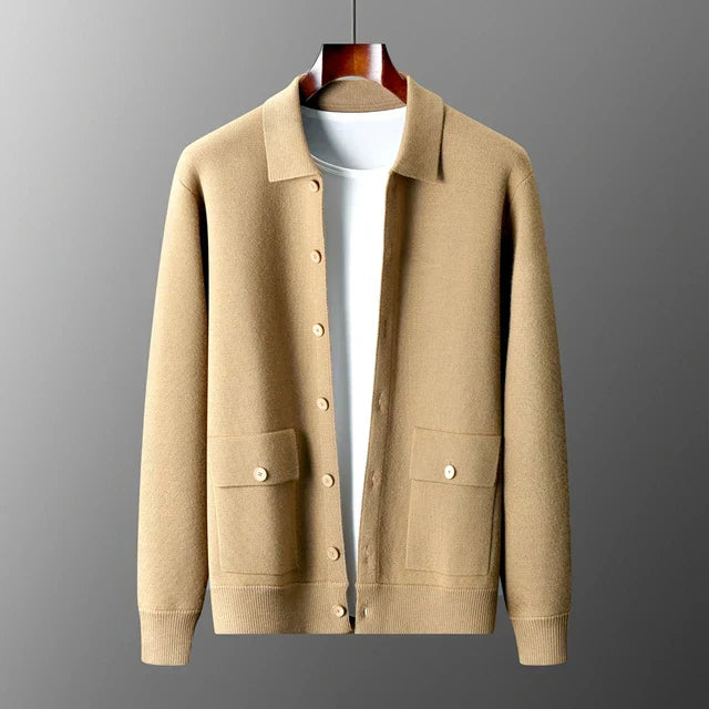 CHAQUETA 100% CACHEMIRA