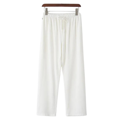 Fez - Pantalón de lino (corte extragrande)