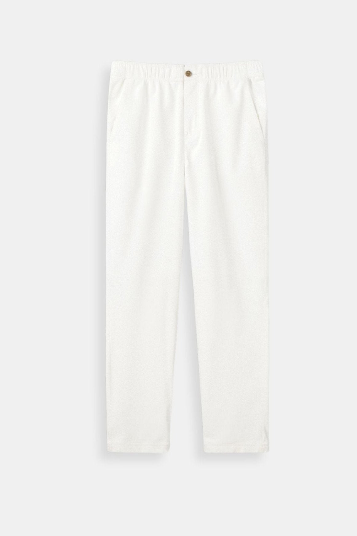 Pantalones holgados de lino de corte regular NOBA