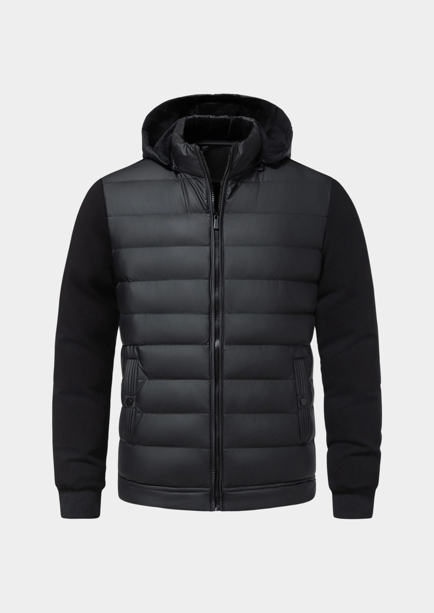 CHAQUETA DE PLUMAS HÍBRIDA PREMIUM