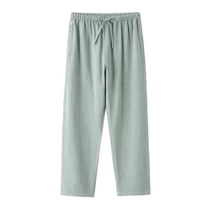 Fez - Pantalón de lino (corte extragrande)