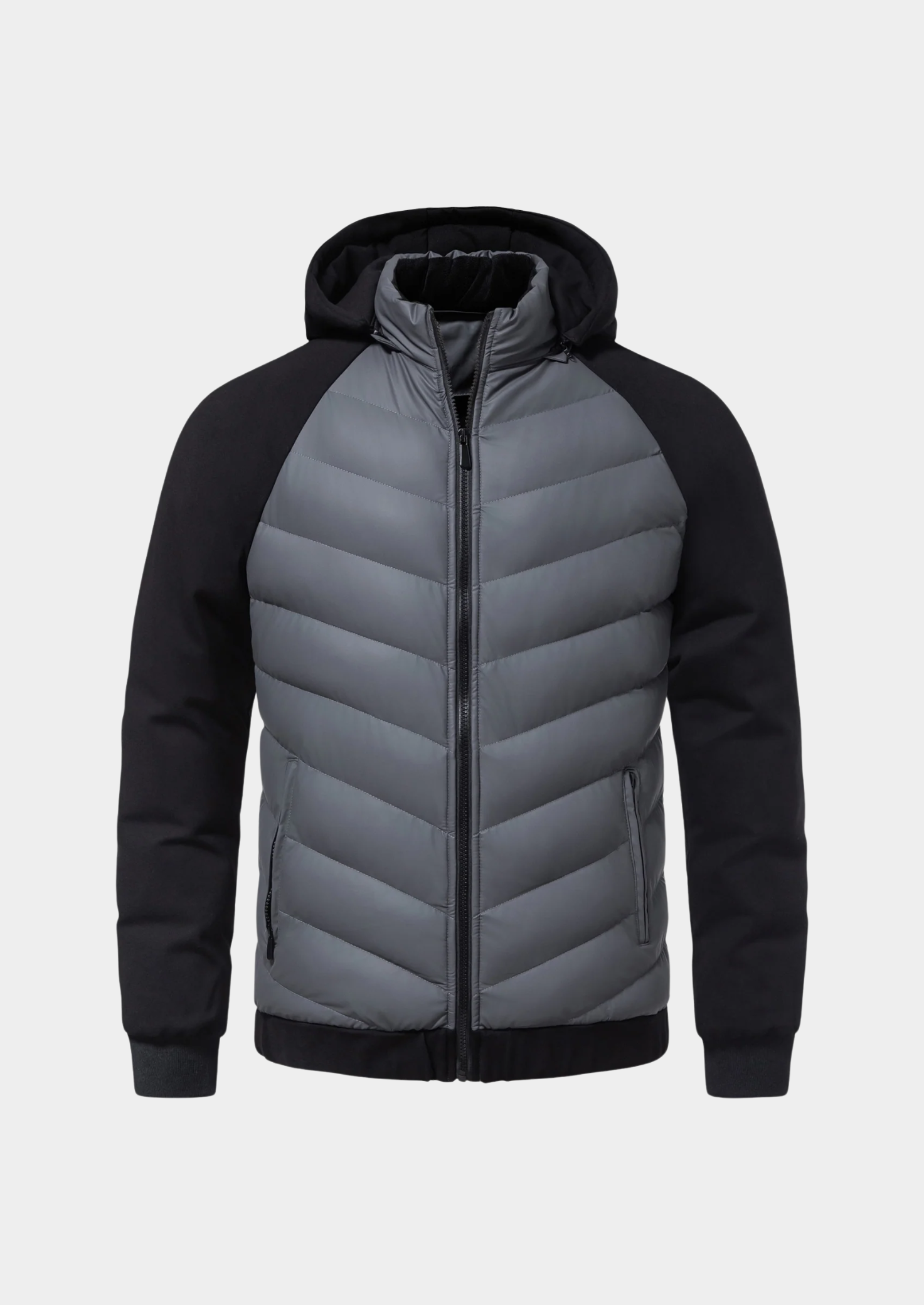 CHAQUETA DE PLUMAS HÍBRIDA PREMIUM v2