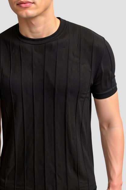 Camiseta clásica de rayas gruesas NOBA 