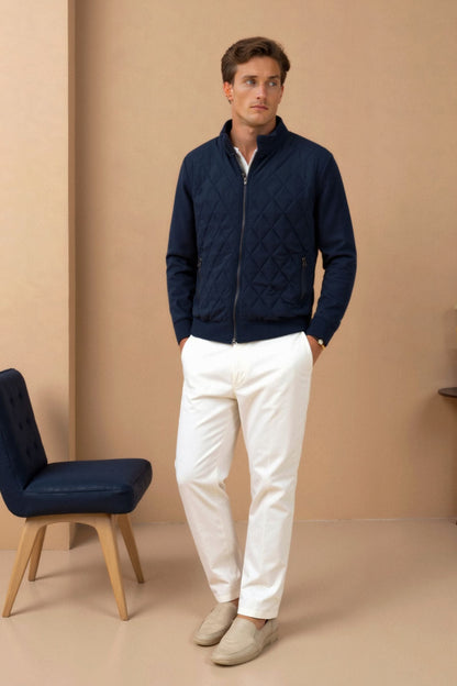 Chaqueta acolchada clásica premium