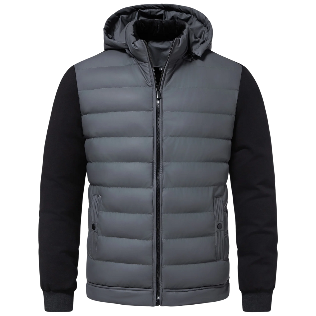 CHAQUETA DE PLUMAS HÍBRIDA PREMIUM