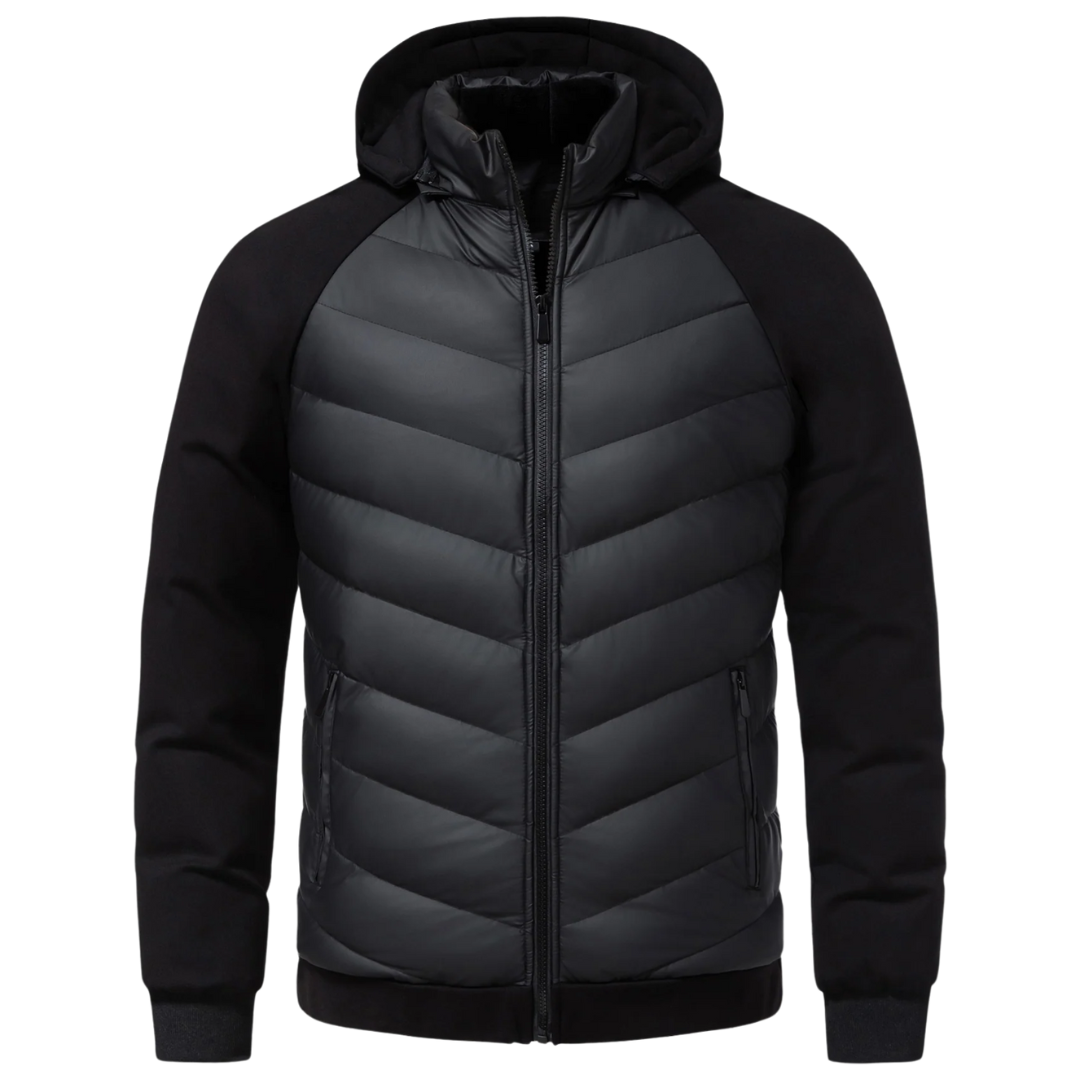 CHAQUETA DE PLUMAS HÍBRIDA PREMIUM v2