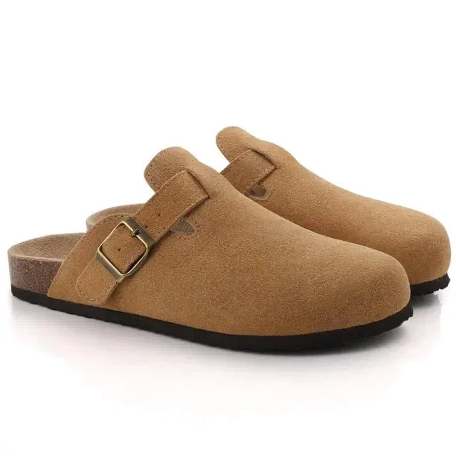Zuecos de gamuza NOBA