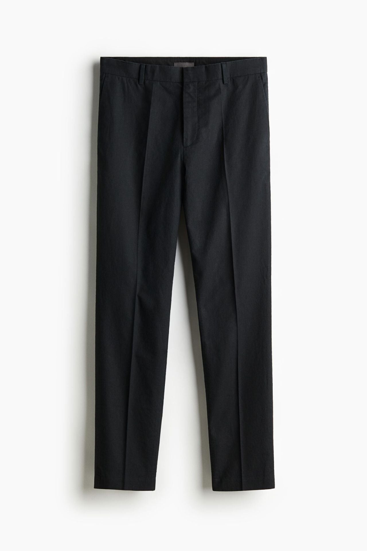 Pantalones chinos elegantes y espaciales ajustados 