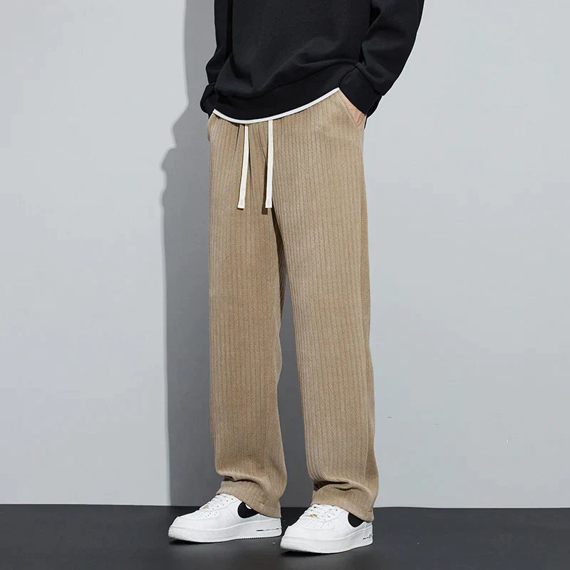 Pantalón de terciopelo romano