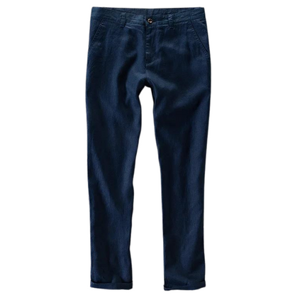 Pantalones casuales 100% lino