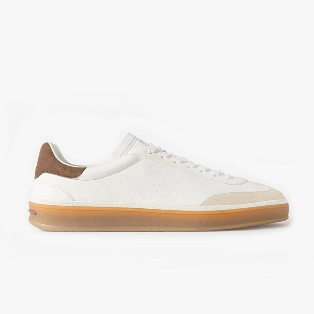 Zapatillas casuales de cuero