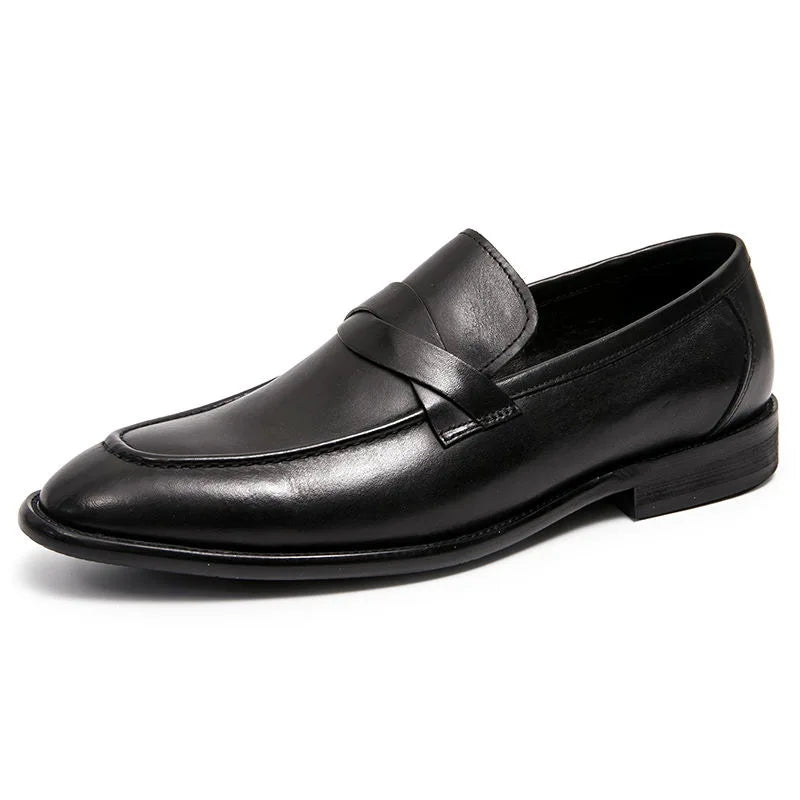 Mocasines casuales de cuero
