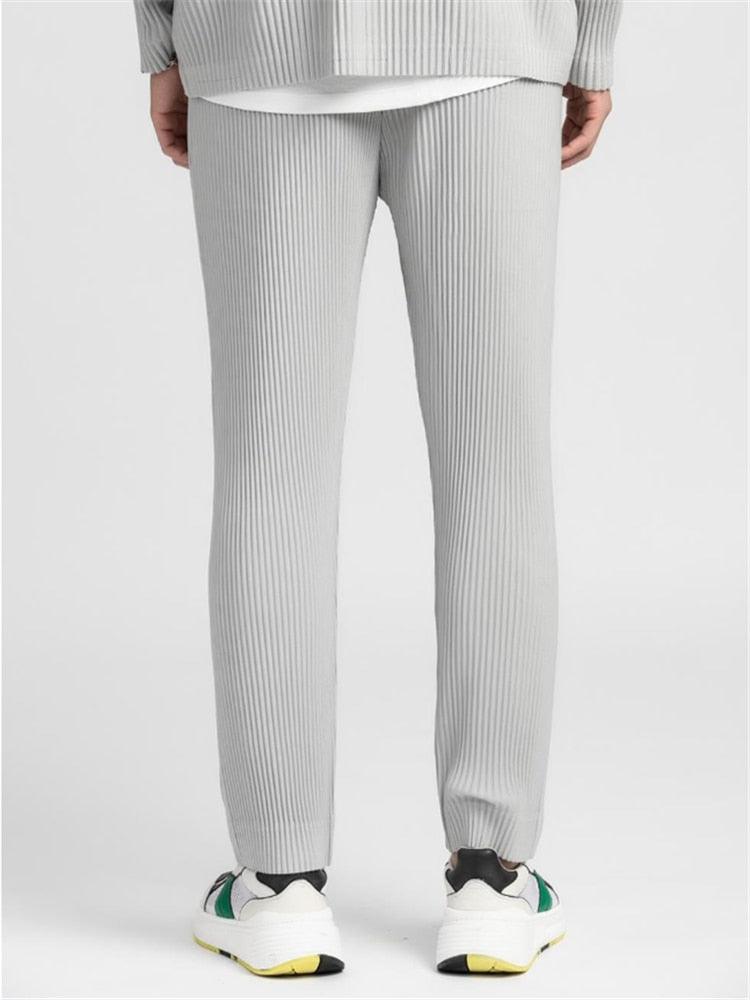 Pisa - Pantalón de algodón acanalado