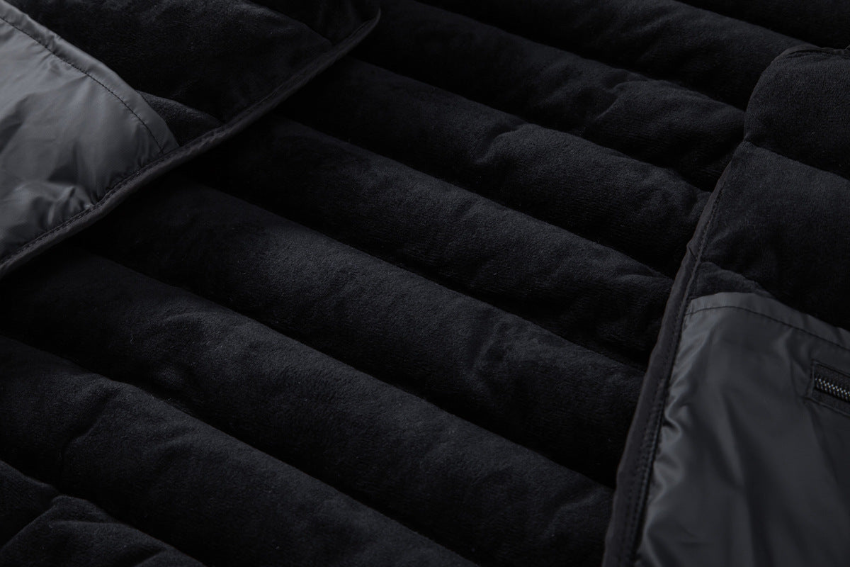 CHAQUETA DE PLUMAS HÍBRIDA PREMIUM v2
