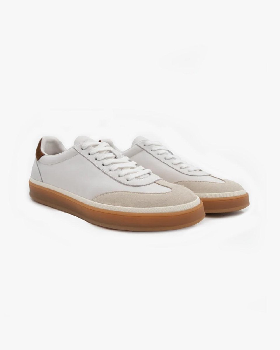 Zapatillas casuales de cuero