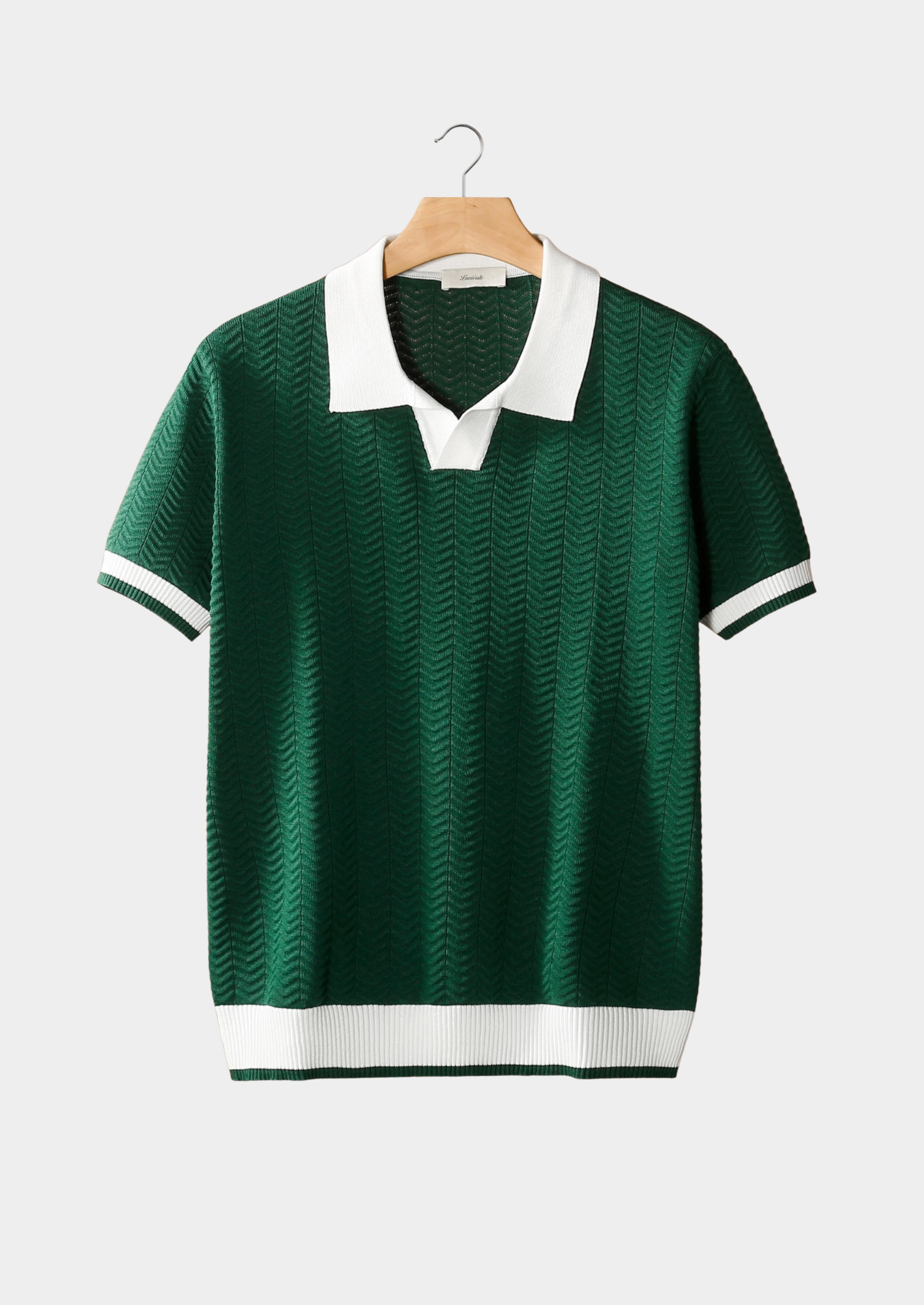 POLO NOBA CON TEXTURA EN CONTRASTE