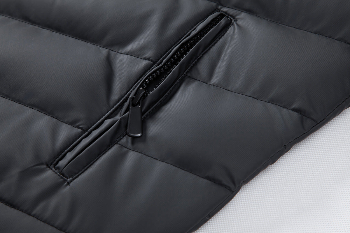 CHAQUETA DE PLUMAS HÍBRIDA PREMIUM v2
