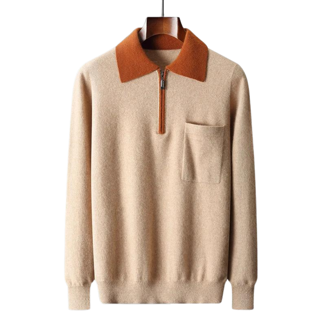 POLO 100% CACHEMIR CON CREMALLERA