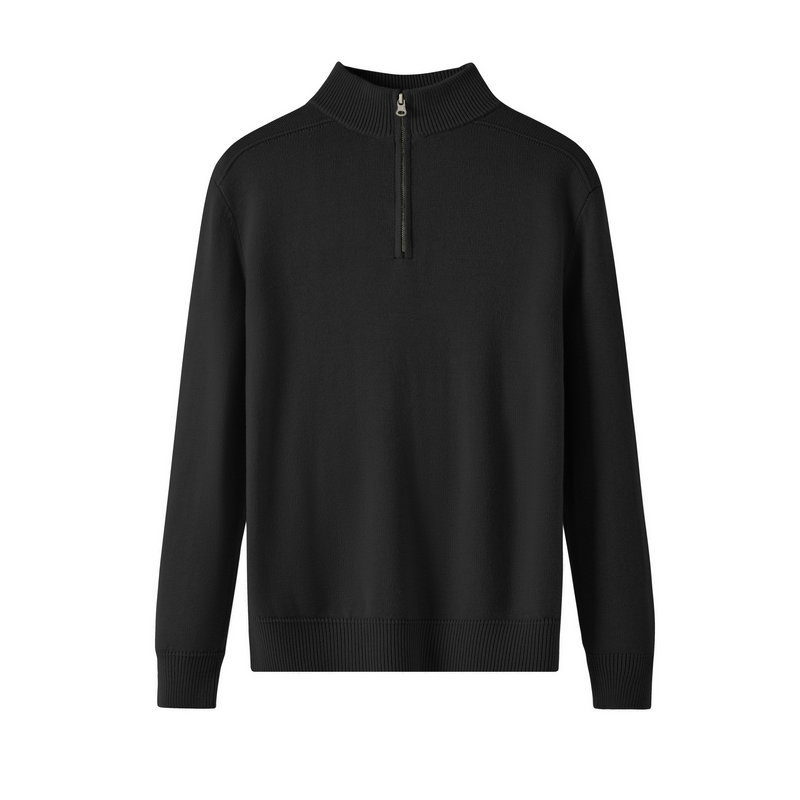 Chaqueta con cremallera 100 % lana merino