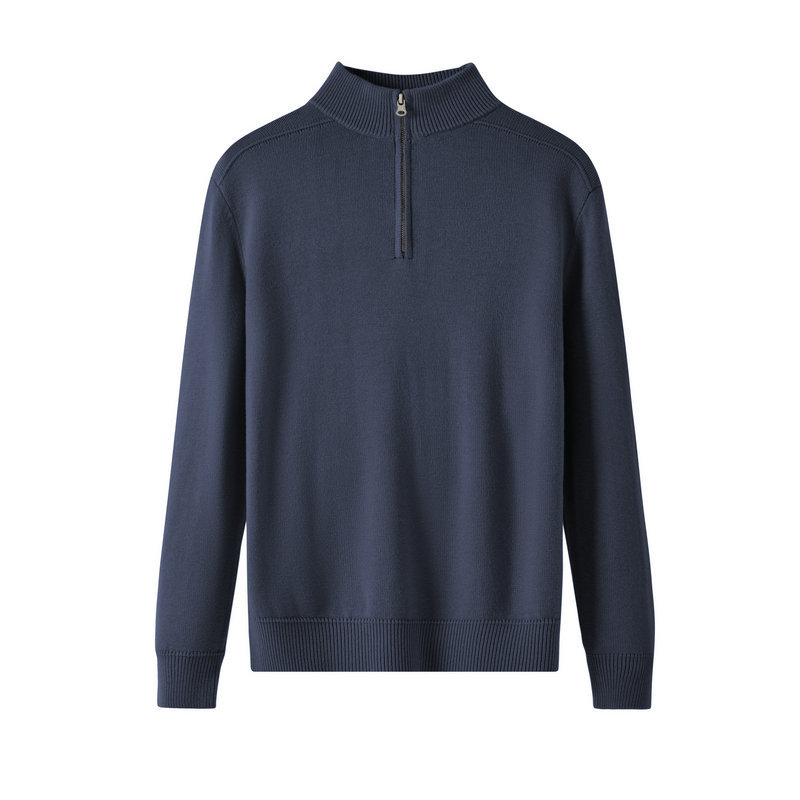 Chaqueta con cremallera 100 % lana merino