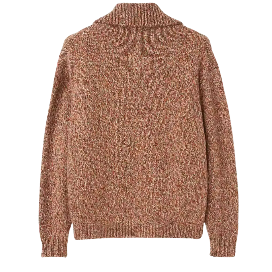 BOMBER DE LANA DE ALPACA CON CREMALLERA