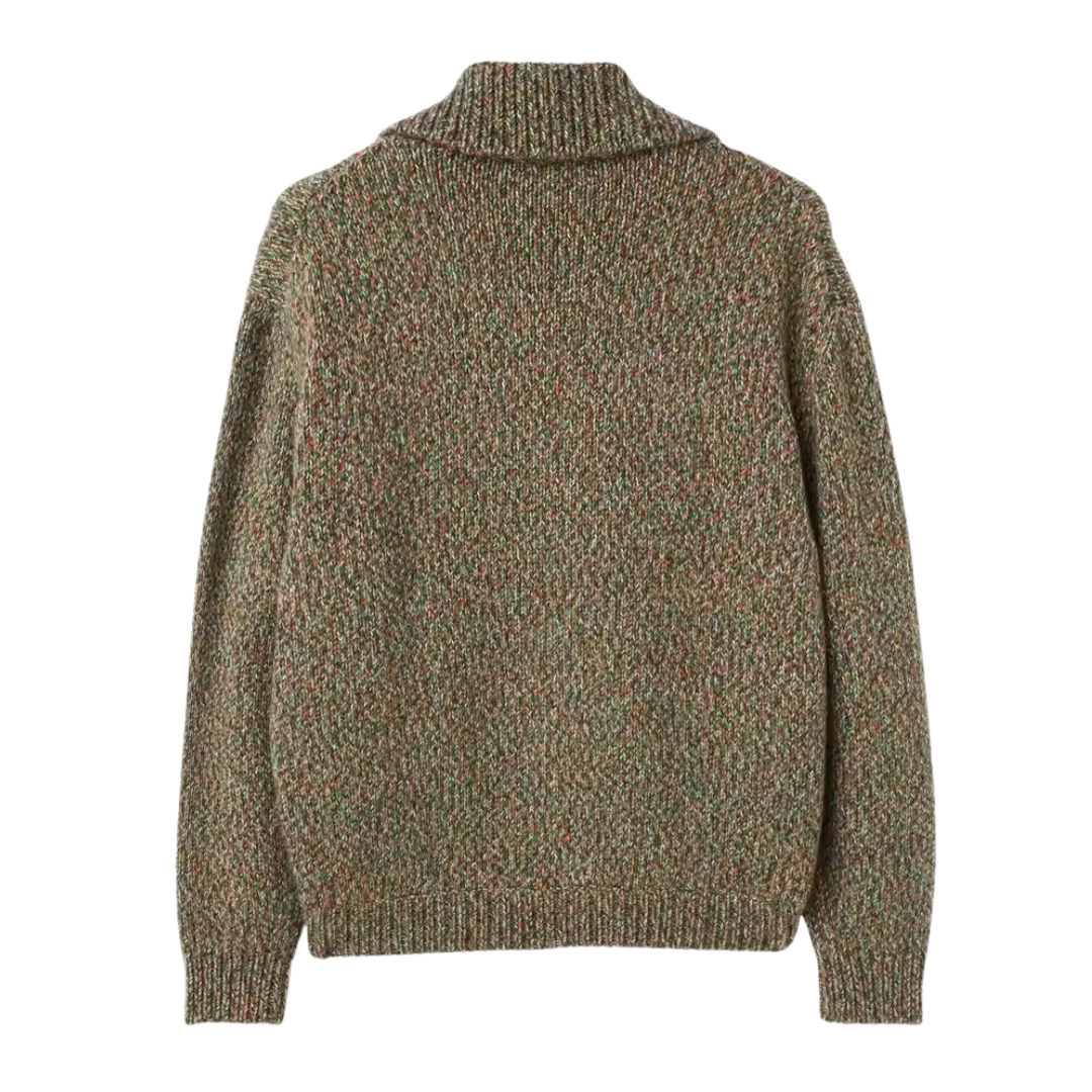 BOMBER DE LANA DE ALPACA CON CREMALLERA