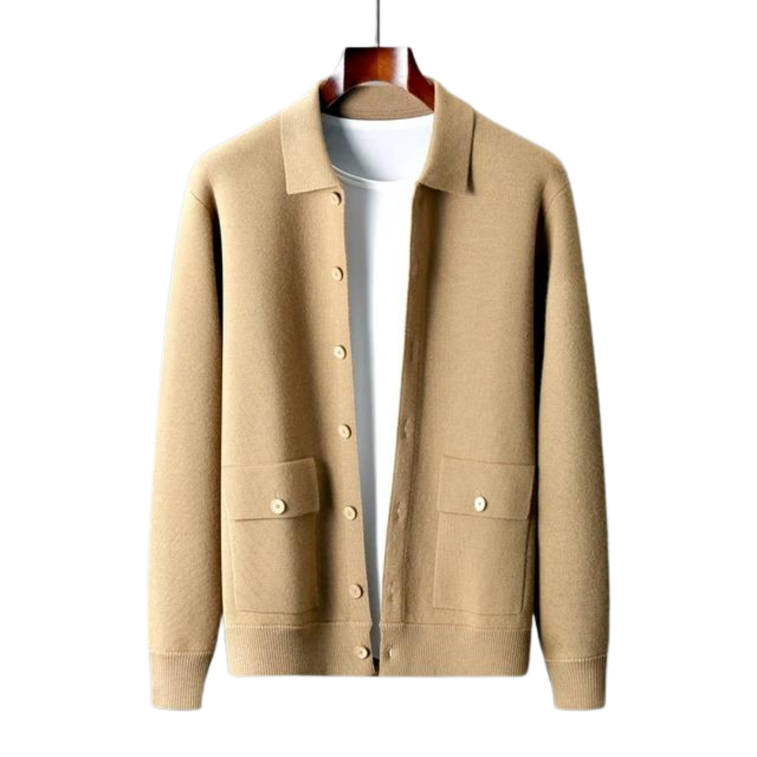 CHAQUETA 100% CACHEMIRA